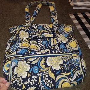 Vera Bradley Tote Bag Ellie Blue Elephant